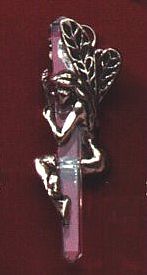 Rose Crystal Clinging Fairy