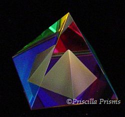Crystal Pyramid within a Crystal Pyramid