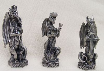 Tudor Mint's DRAGONS play the part of King, Queen, and Bishop