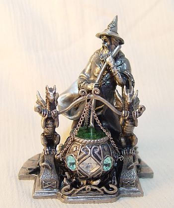 Tudor Mint's WIZARD stirs his magic cauldron!