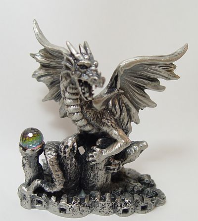Tudor Mint's Dragon prepares to defend the castle!