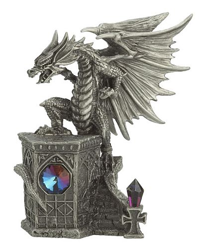 Tudor Mint's RAIDER dragon conquers the castle turret!