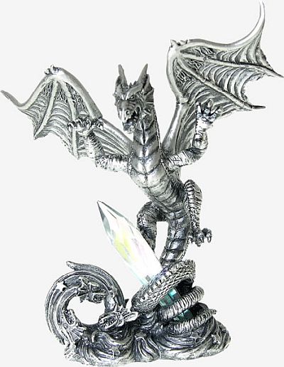 Tudor Mint's Dragon creates a vortex of energy with his magic crystal!