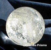 Clear Brazilian Quartz Crystal Ball